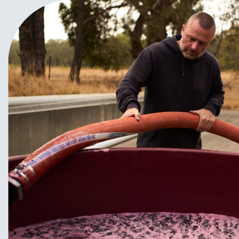 adam louder, winemaker for subrosa, making cool climate shiraz from grampians