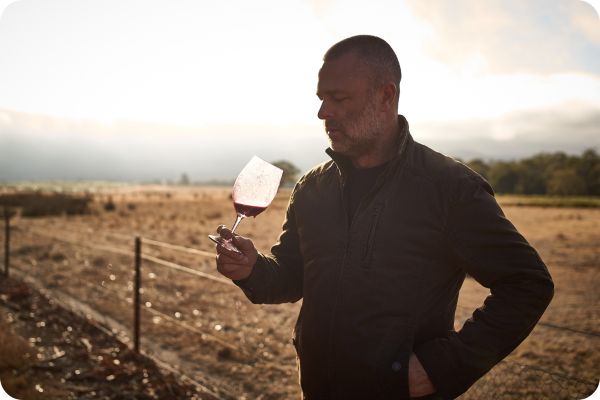 adam louder winemaker for subrosa mourvedre tasting the new release