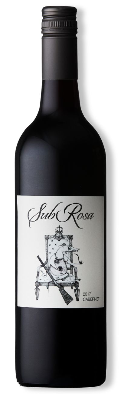 bottle of subrosa 2017 monseigneur cab