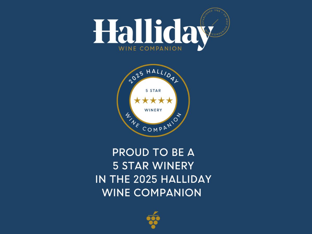 subrosa winery awarded a 5 star winery rating by halliday wine companion in 2025