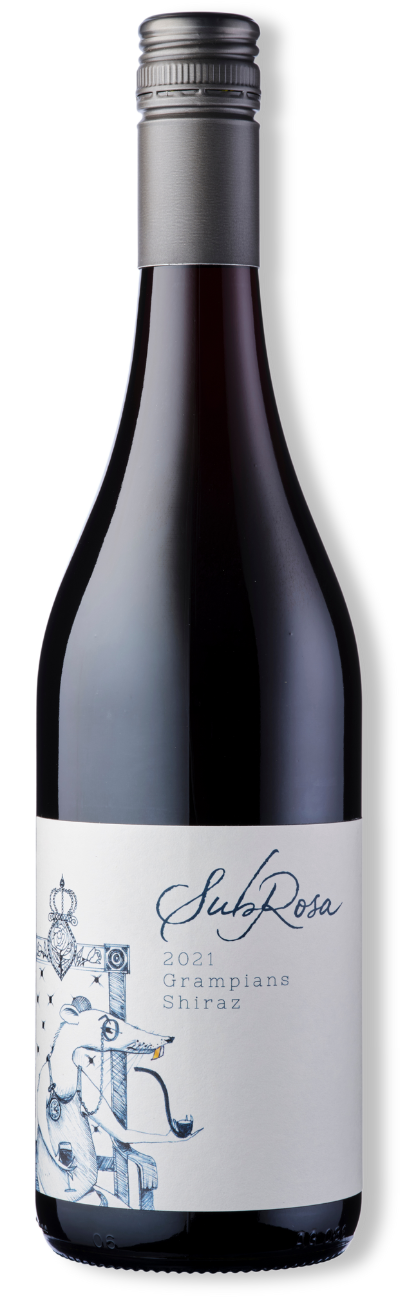 bottle of subrosa 2021 grampians shiraz