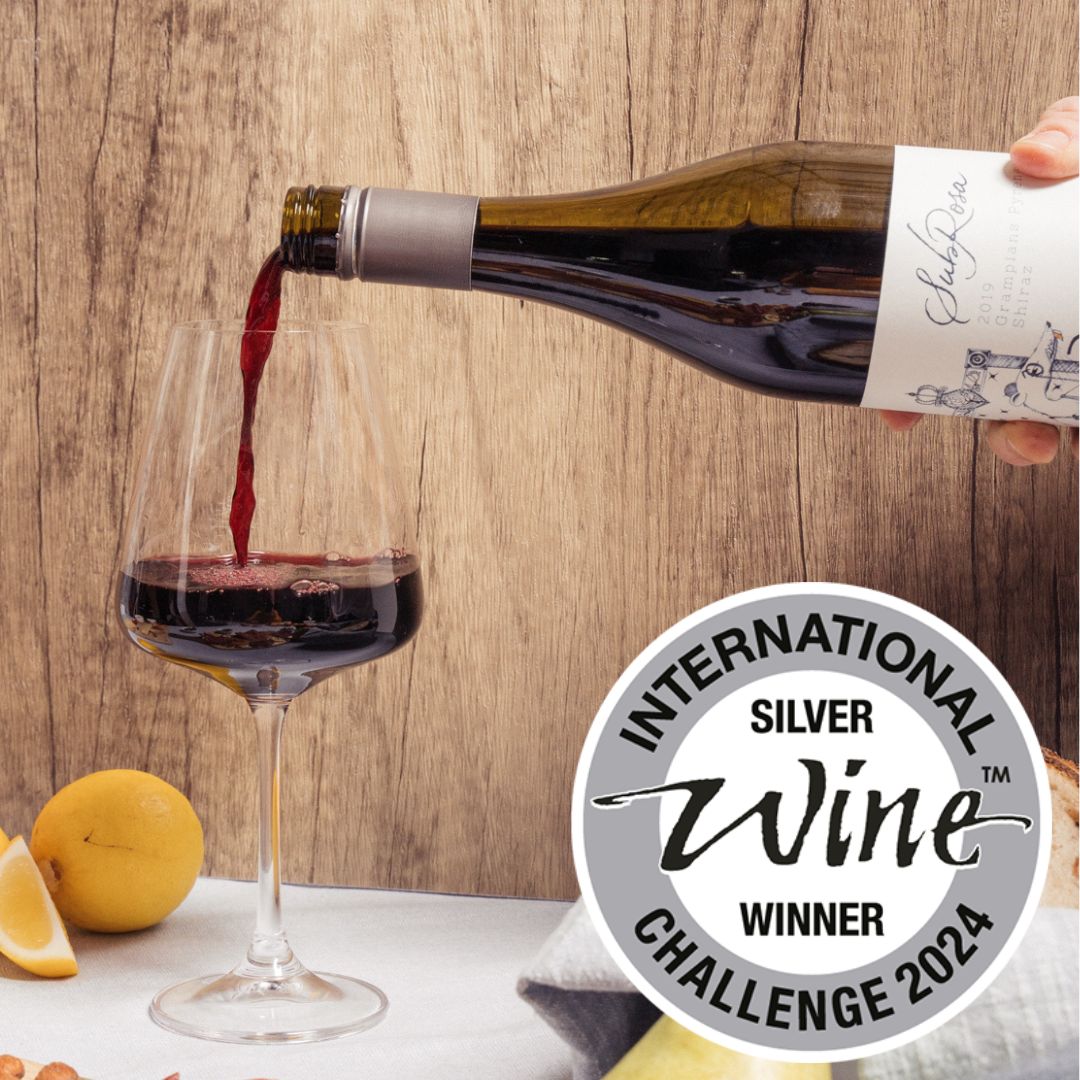 2019 subrosa grampians pyrenees shiraz wins silver medal at the international wine challenge